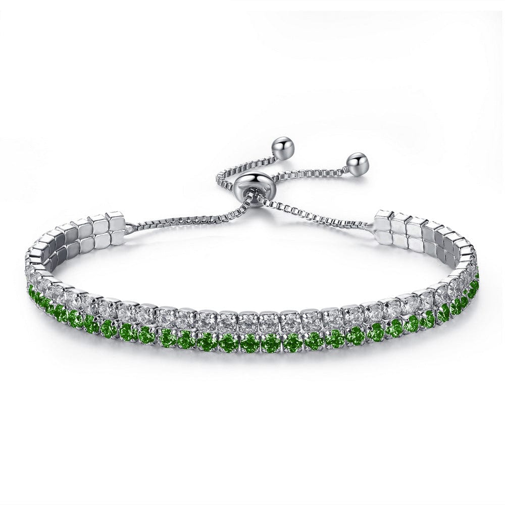 European And American Fashion All-match Hand Jewelry Zircon Bracelet Artistic Adjustable - Dazora Jewels - Dazora Jewels