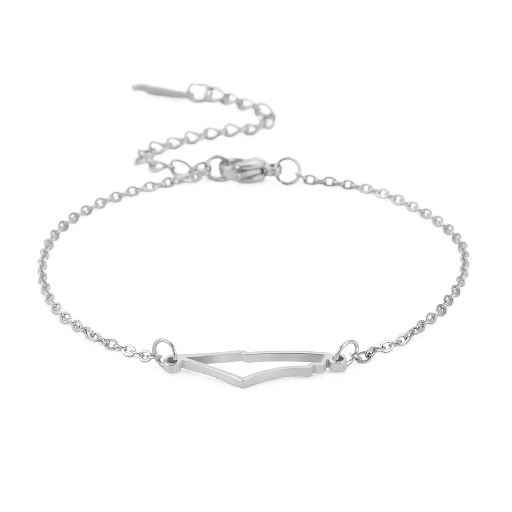 Stylish Pendant Stainless Steel Bracelet - Dazora Jewels  - Dazora Jewels 