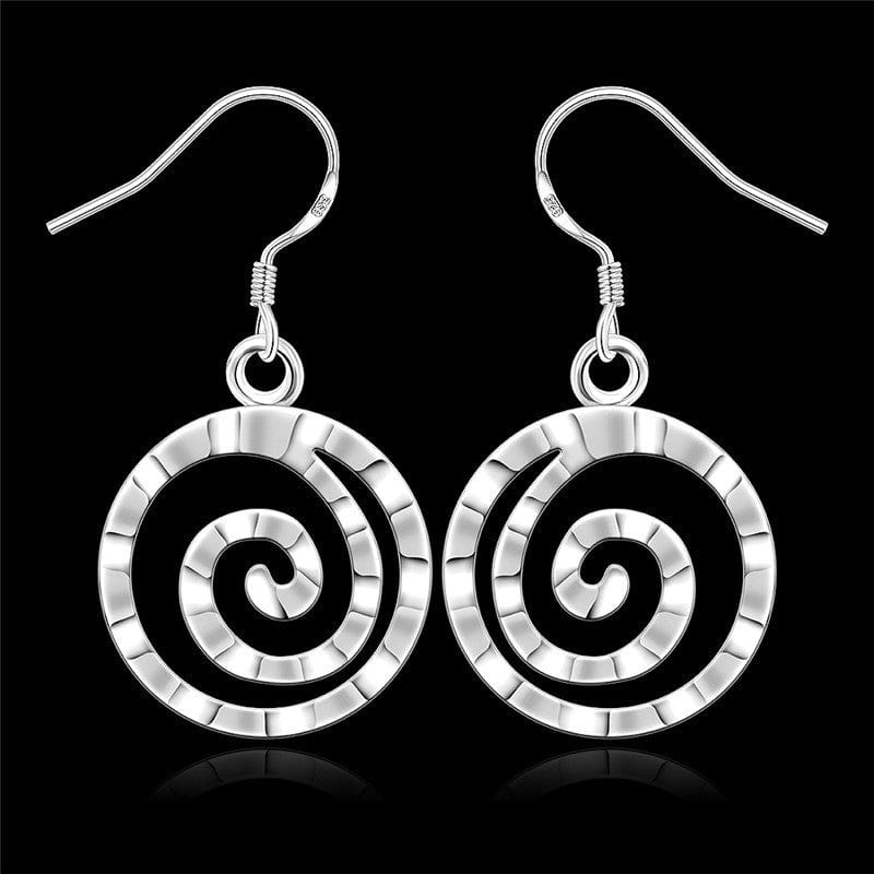 Round Earrings Threaded Earrings - Dazora Jewels  - Dazora Jewels 