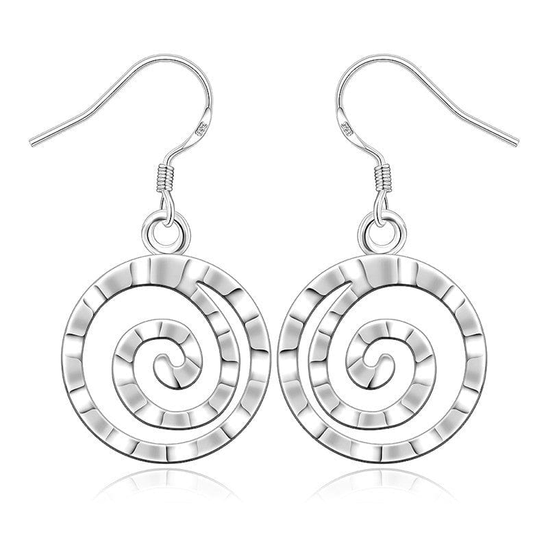 Round Earrings Threaded Earrings - Dazora Jewels  - Dazora Jewels 