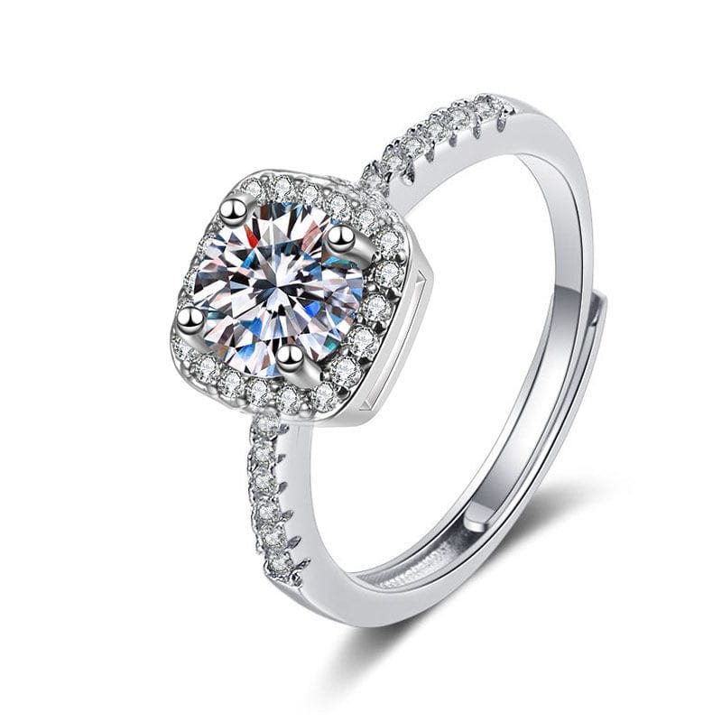 Female Ring Imitation Moissan Diamond Ring Female - Dazora Jewels  - Dazora Jewels 