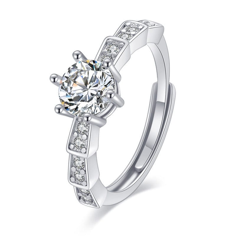 Female Ring Imitation Moissan Diamond Ring Female - Dazora Jewels  - Dazora Jewels 