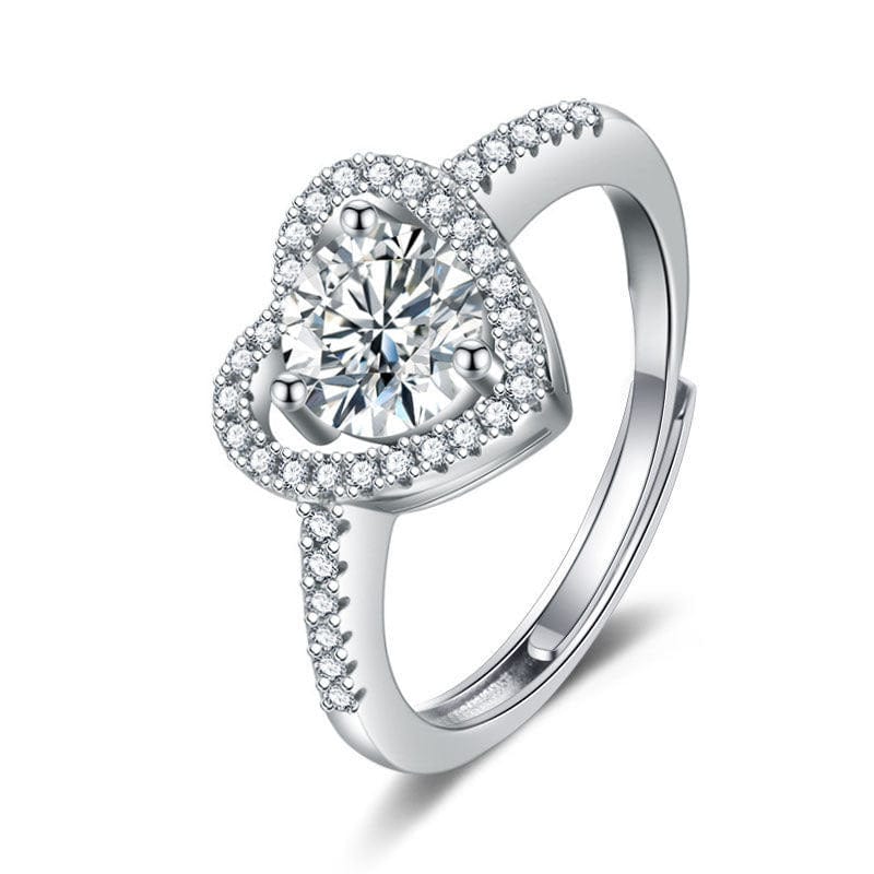 Female Ring Imitation Moissan Diamond Ring Female - Dazora Jewels  - Dazora Jewels 