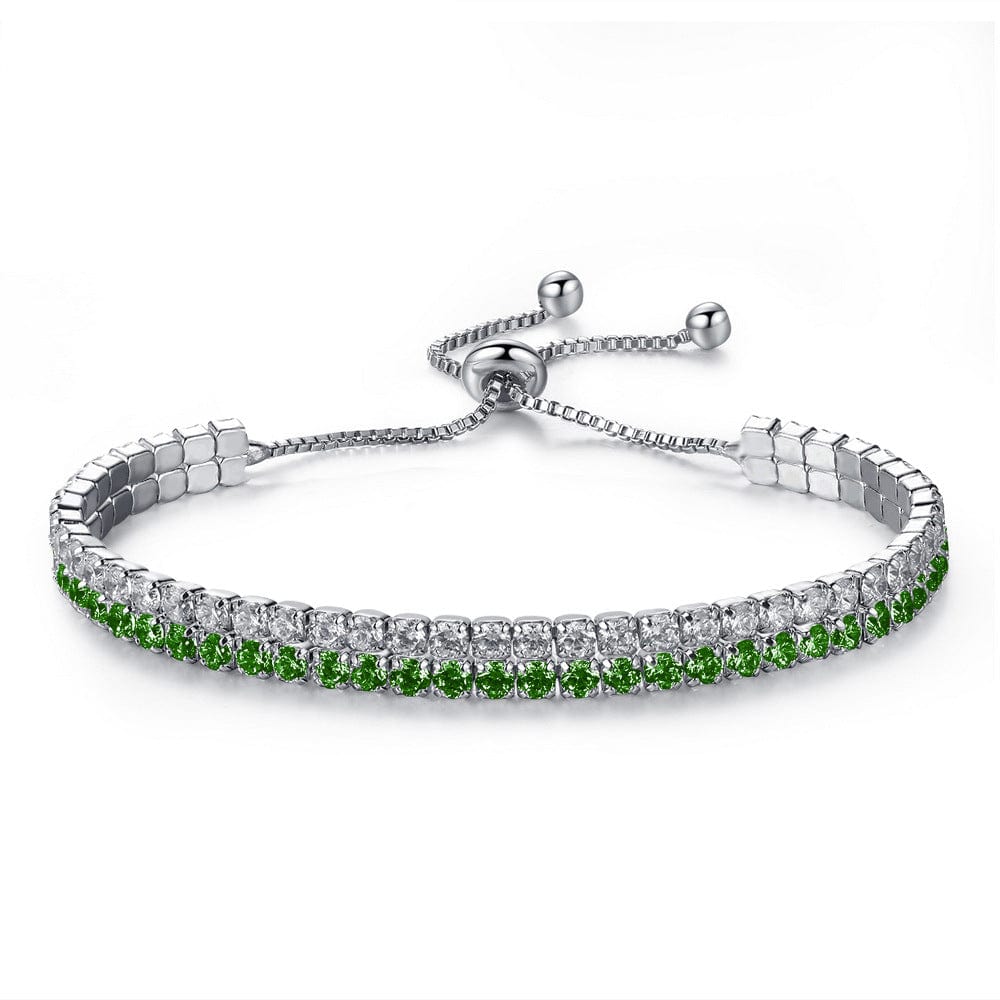 European And American Fashion All-match Hand Jewelry Zircon Bracelet Artistic Adjustable - Dazora Jewels  - Dazora Jewels 