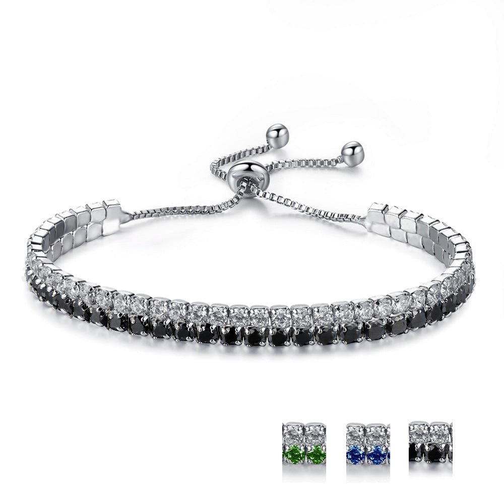 European And American Fashion All-match Hand Jewelry Zircon Bracelet Artistic Adjustable - Dazora Jewels  - Dazora Jewels 