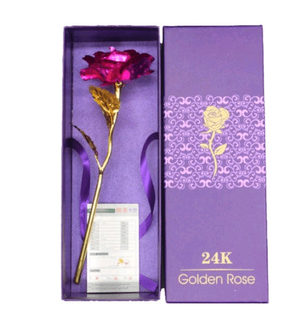 gold rose gift - Dazora Jewels  - Dazora Jewels 