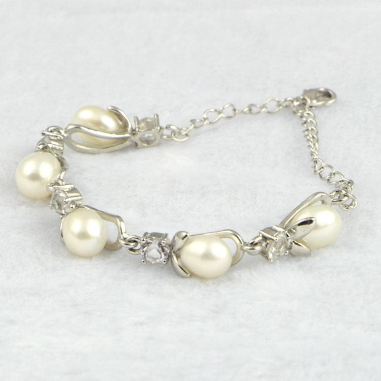 Pearl bracelet pearl jewelry bracelet - Dazora Jewels  - Dazora Jewels 