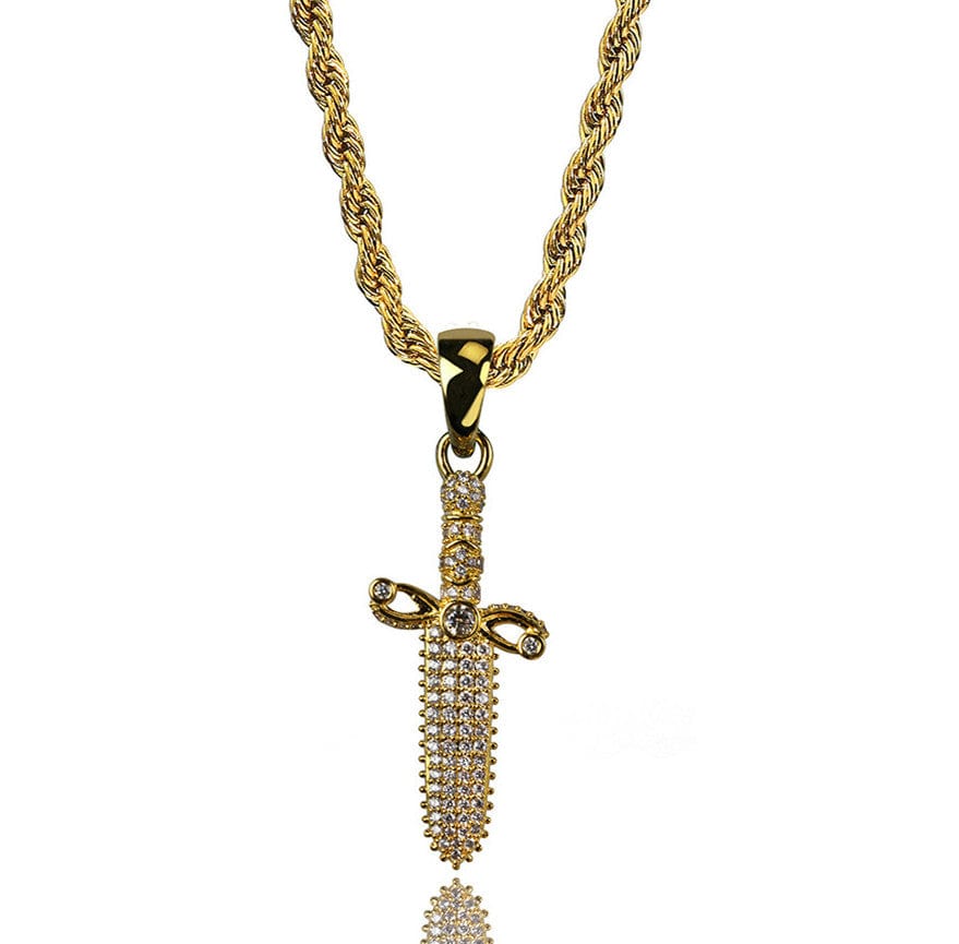 Male Hip Hop Necklace Pendant - Dazora Jewels  - Dazora Jewels 