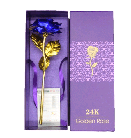 gold rose gift - Dazora Jewels  - Dazora Jewels 