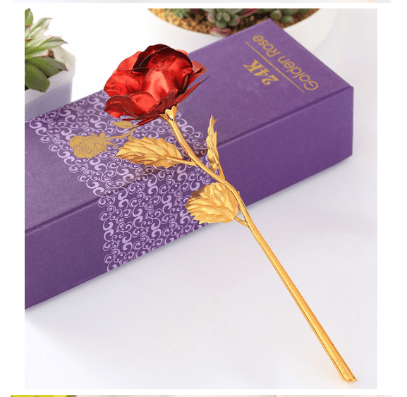 gold rose gift - Dazora Jewels  - Dazora Jewels 