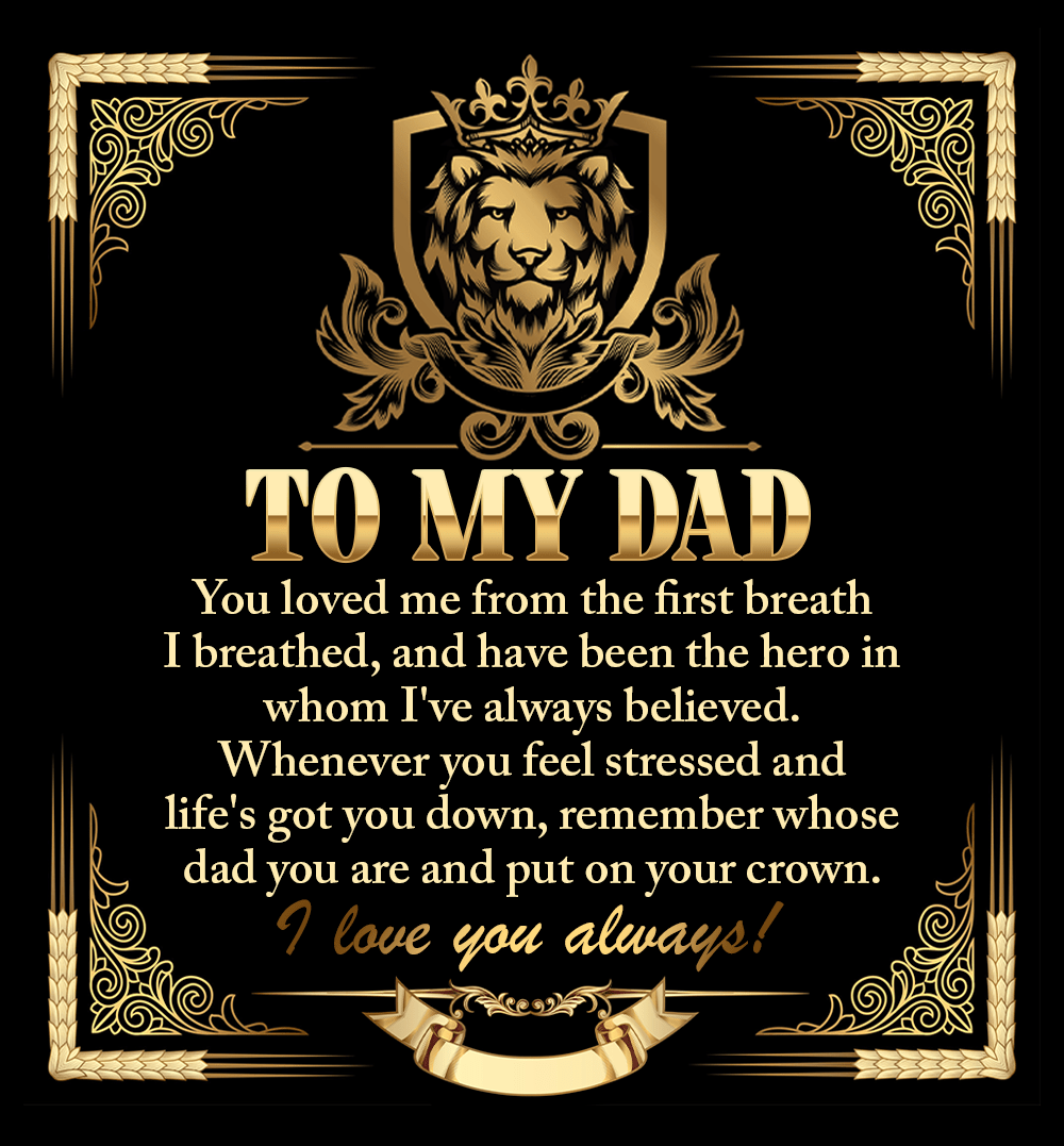 Dad - On Your Crown - Openwork Watch