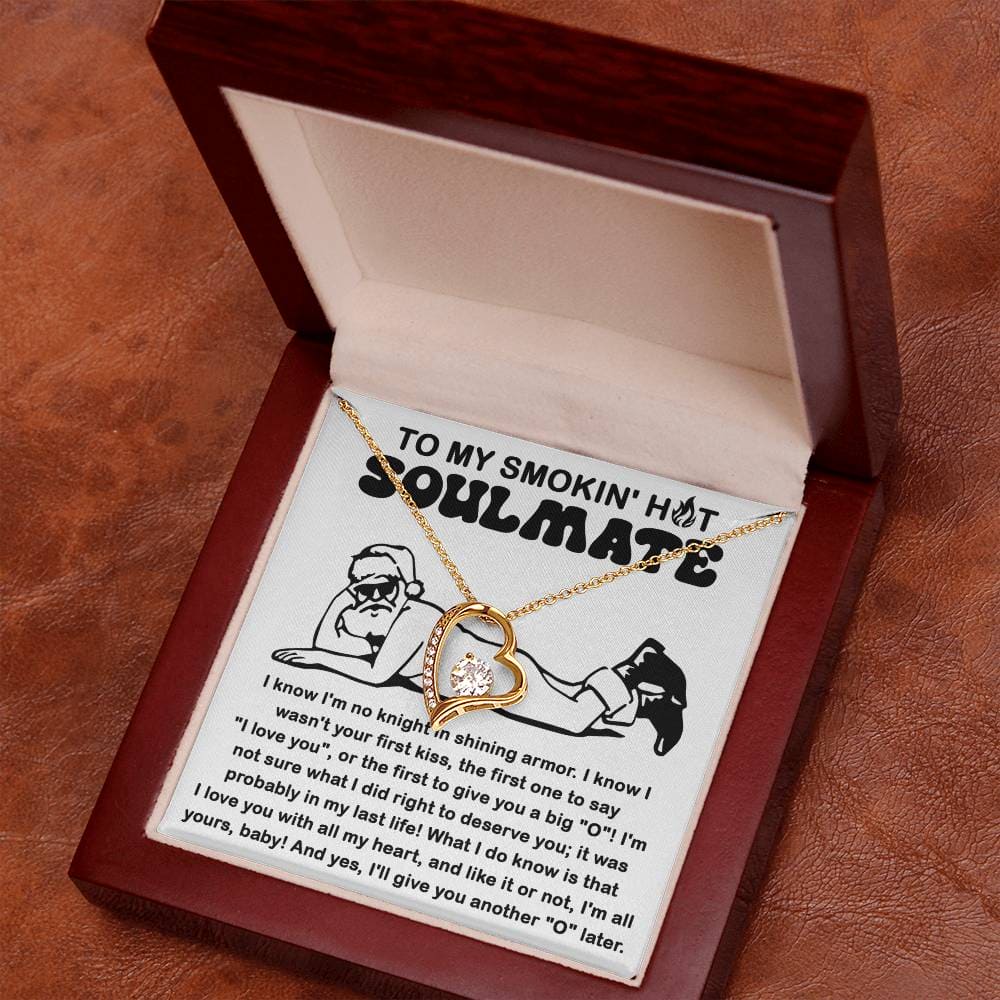 To My Smokin Hot Soulmate Necklace