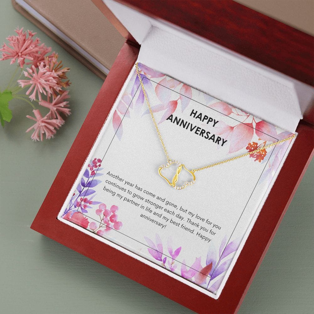 Anniversary Everlasting Love Necklace - Dazora Jewels  - Dazora Jewels 