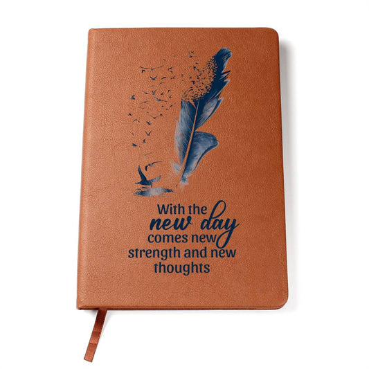 New Day - Leather Journal