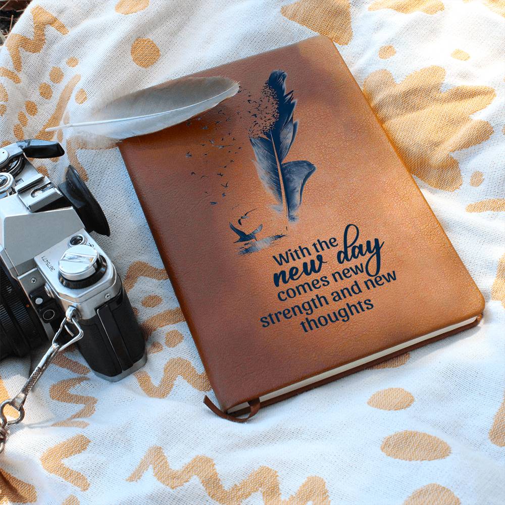 New Day - Leather Journal