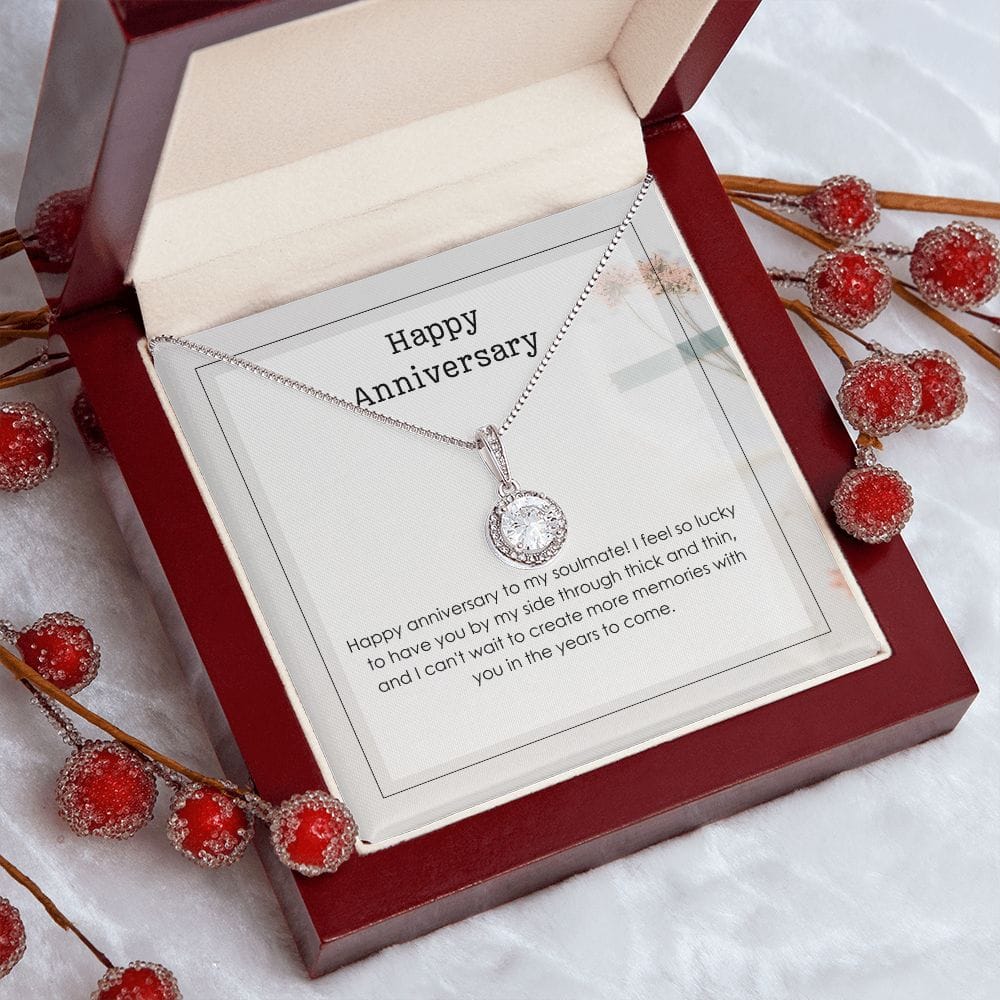 Anniversary Eternal Hope Necklace - Dazora Jewels  - Dazora Jewels 