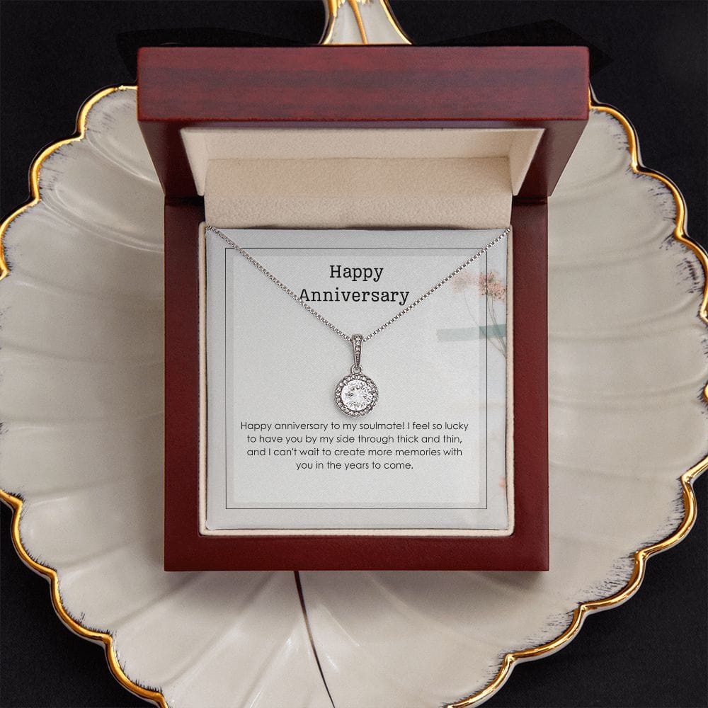 Anniversary Eternal Hope Necklace - Dazora Jewels  - Dazora Jewels 