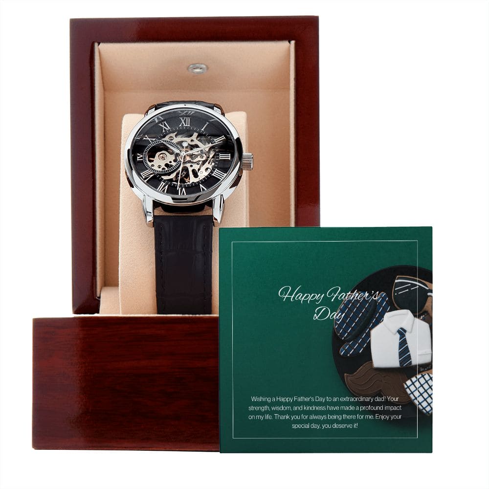 Father's Day Open Watch - Dazora Jewels  - Dazora Jewels 