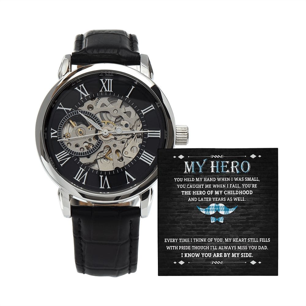 Hero Men's Openwork Watch - Dazora Jewels  - Dazora Jewels 