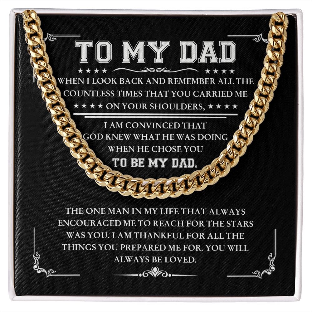 To My Dad - Dazora Jewels  - Dazora Jewels 