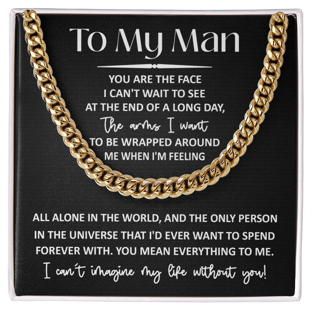 My Man- Mean Everything necklace