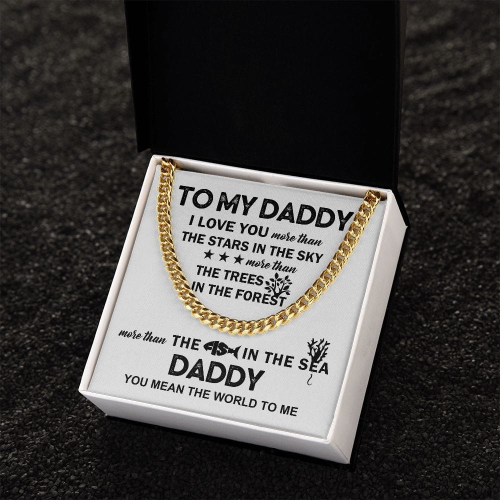 Daddy Cuban Link Chain - Dazora Jewels  - Dazora Jewels 