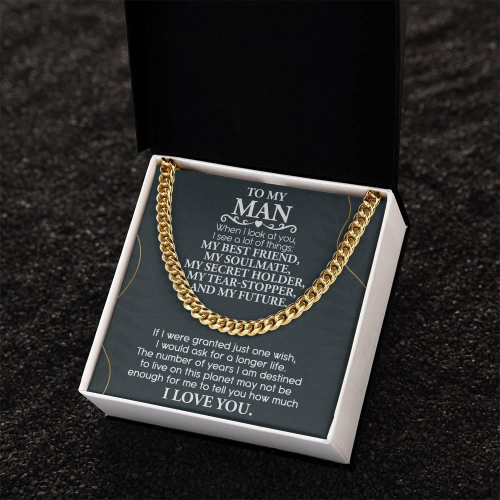 My Man-Look At You necklace