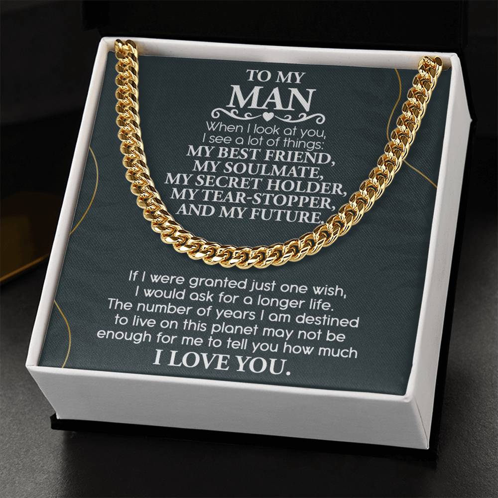 My Man-Look At You necklace