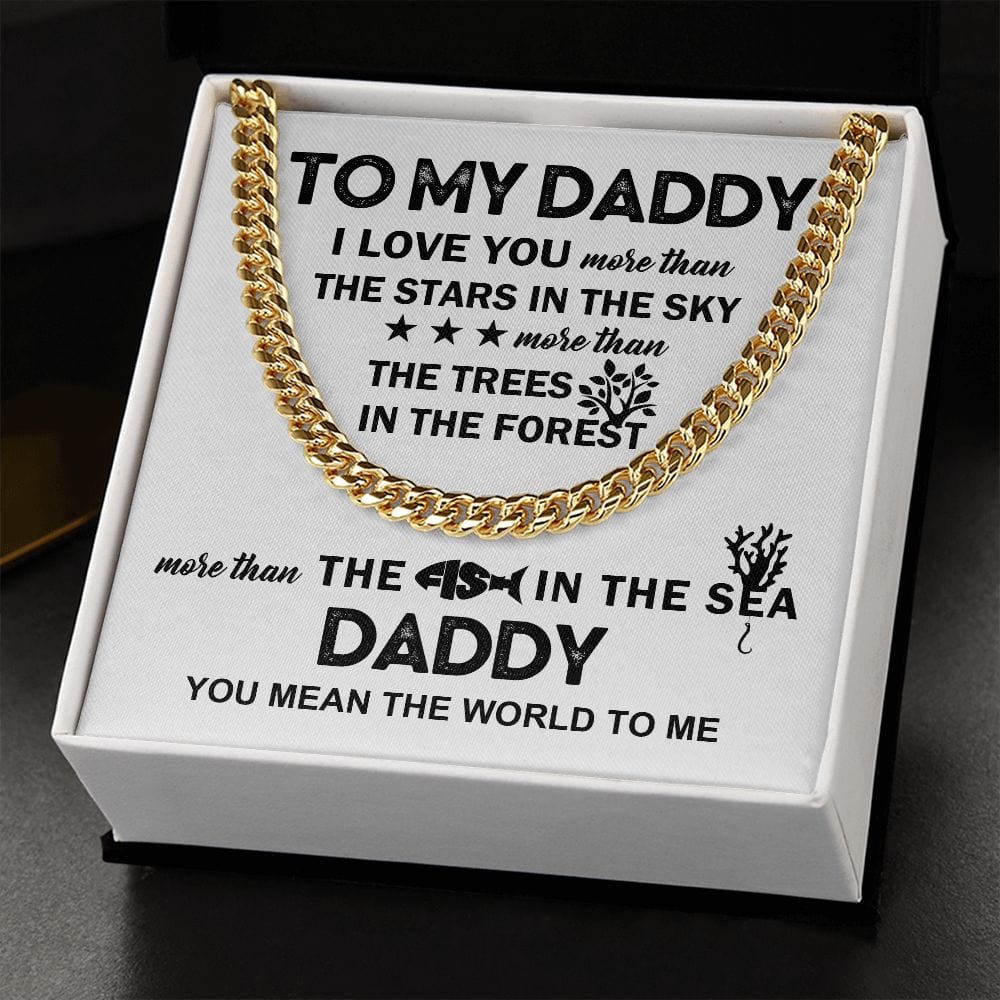 Daddy Cuban Link Chain - Dazora Jewels  - Dazora Jewels 