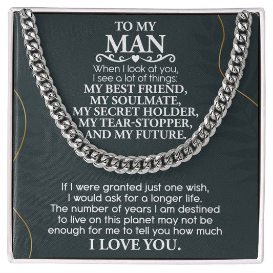 My Man-Look At You necklace