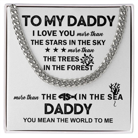 Daddy Cuban Link Chain - Dazora Jewels  - Dazora Jewels 