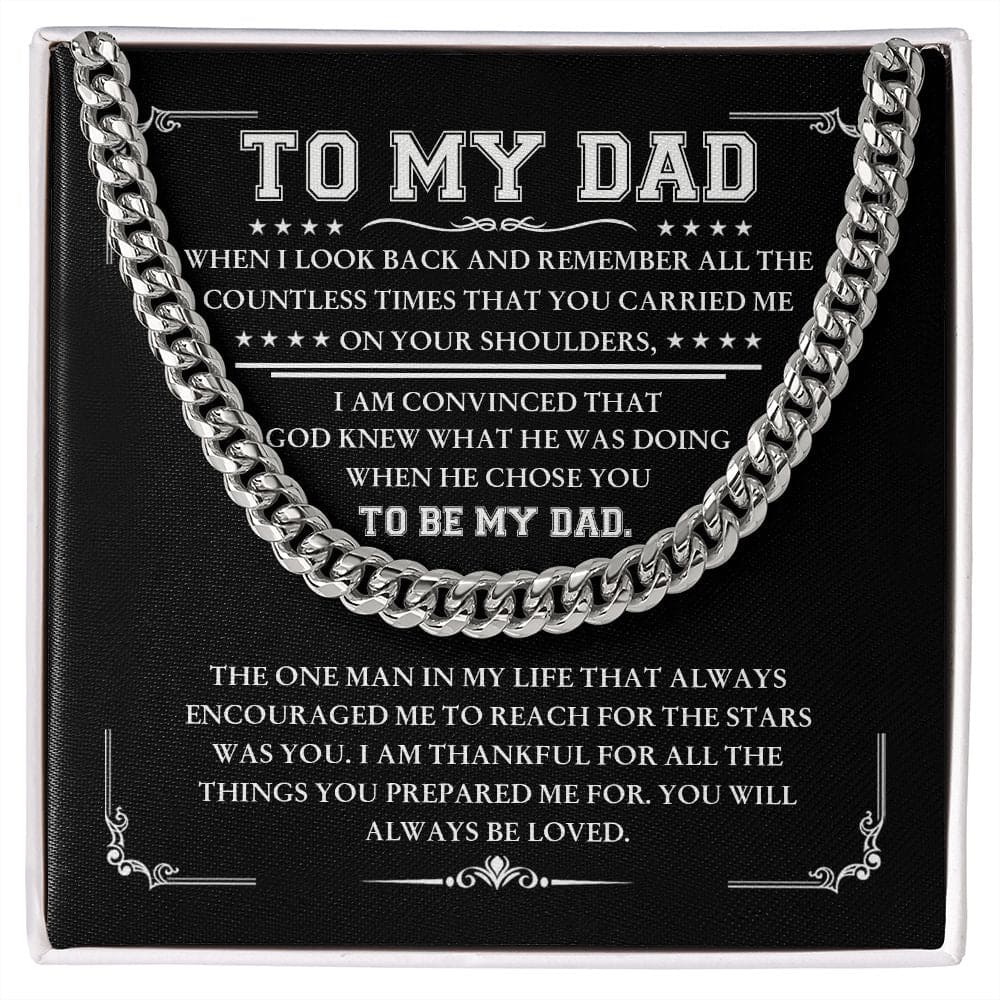 To My Dad - Dazora Jewels  - Dazora Jewels 