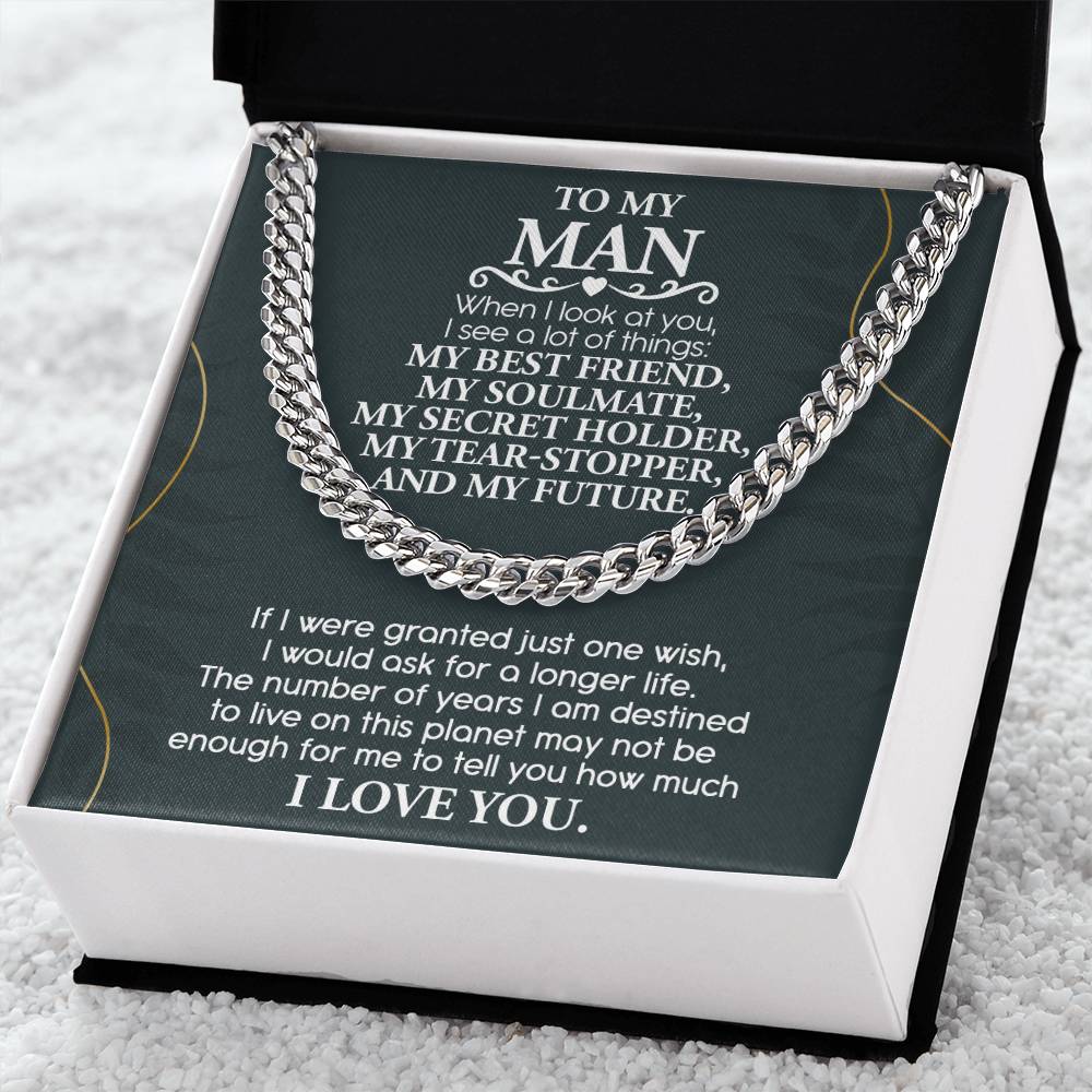 My Man-Look At You necklace