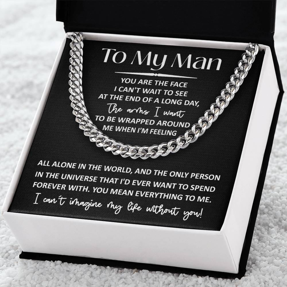 My Man- Mean Everything necklace