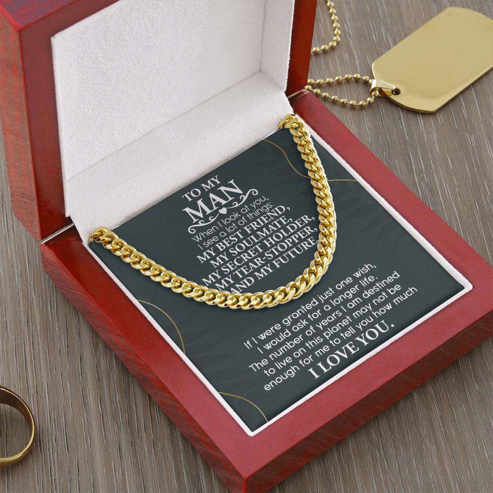 My Man-Look At You necklace