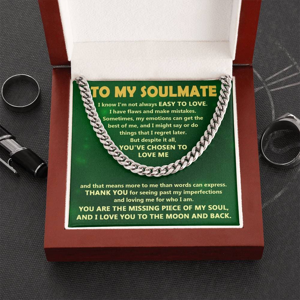 Soulmate - Chosen To Love Me Cuban Link Chain (Men)