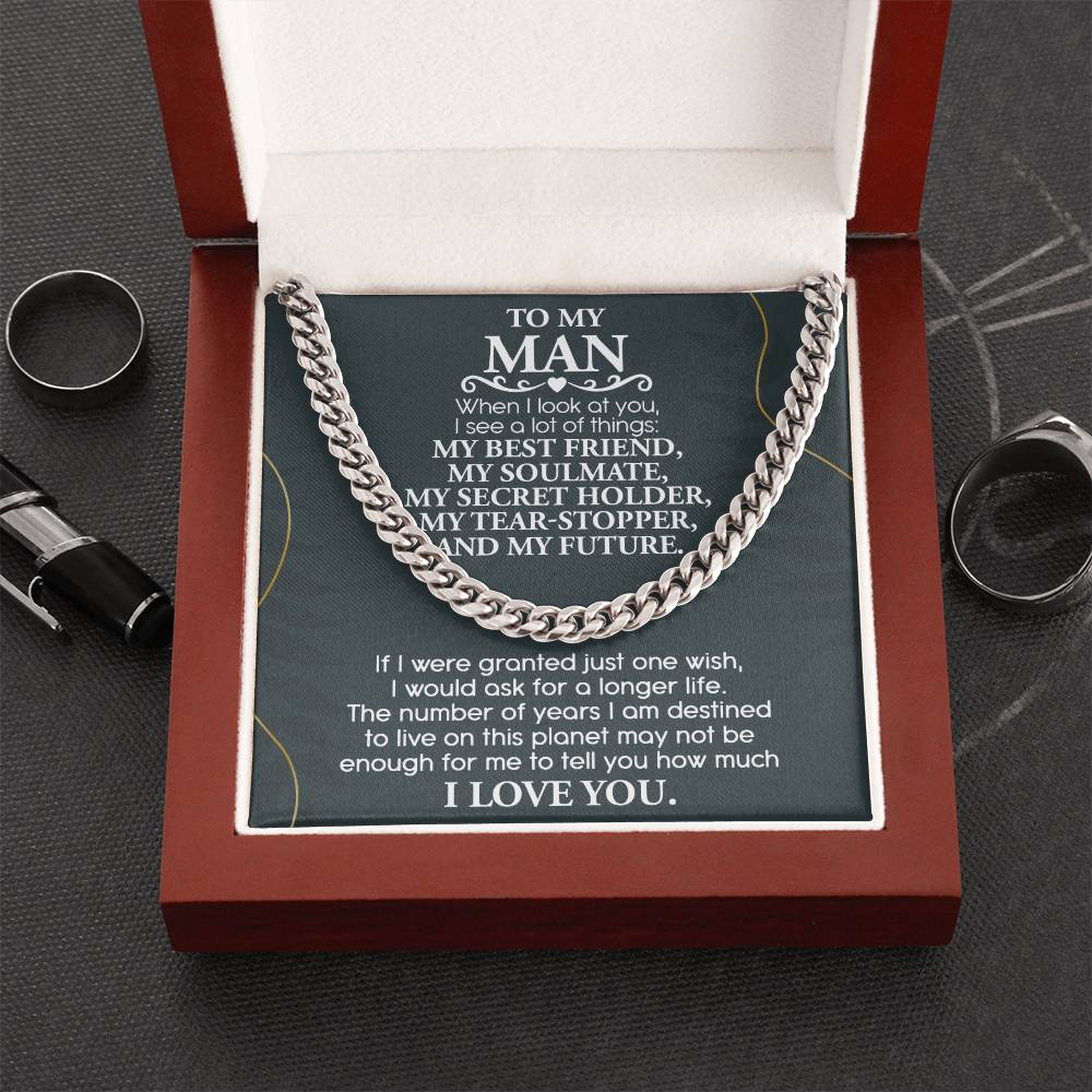 My Man-Look At You necklace