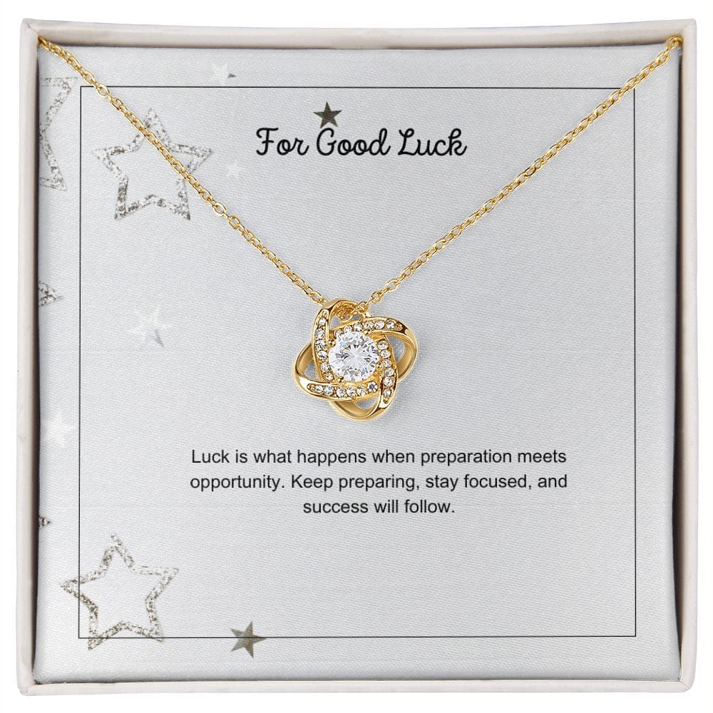 Good Luck Love Knot necklace - Dazora Jewels  - Dazora Jewels 