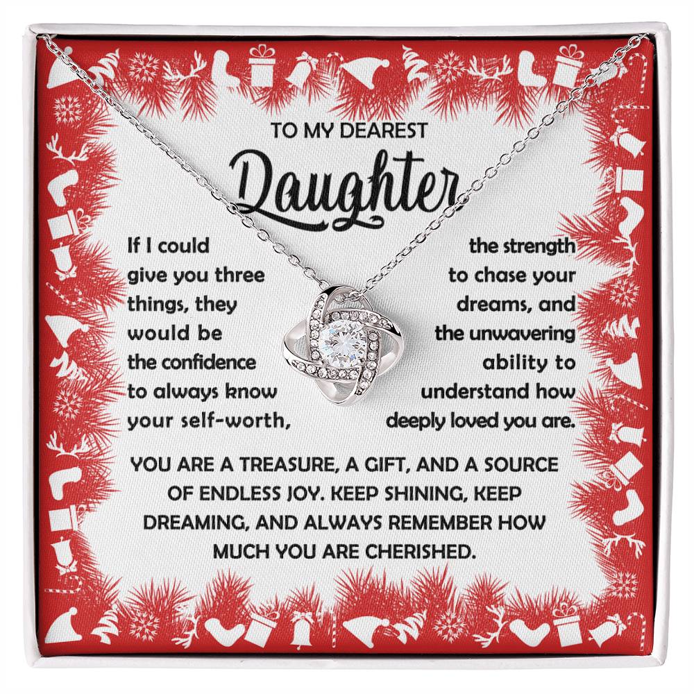 Daughter-Three Things necklace