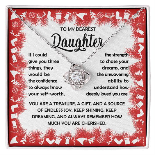 Daughter-Three Things necklace