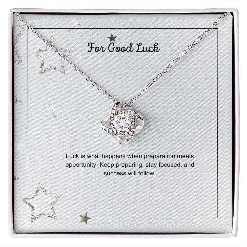 Good Luck Love Knot necklace - Dazora Jewels  - Dazora Jewels 