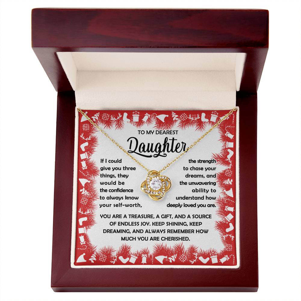 Daughter-Three Things necklace