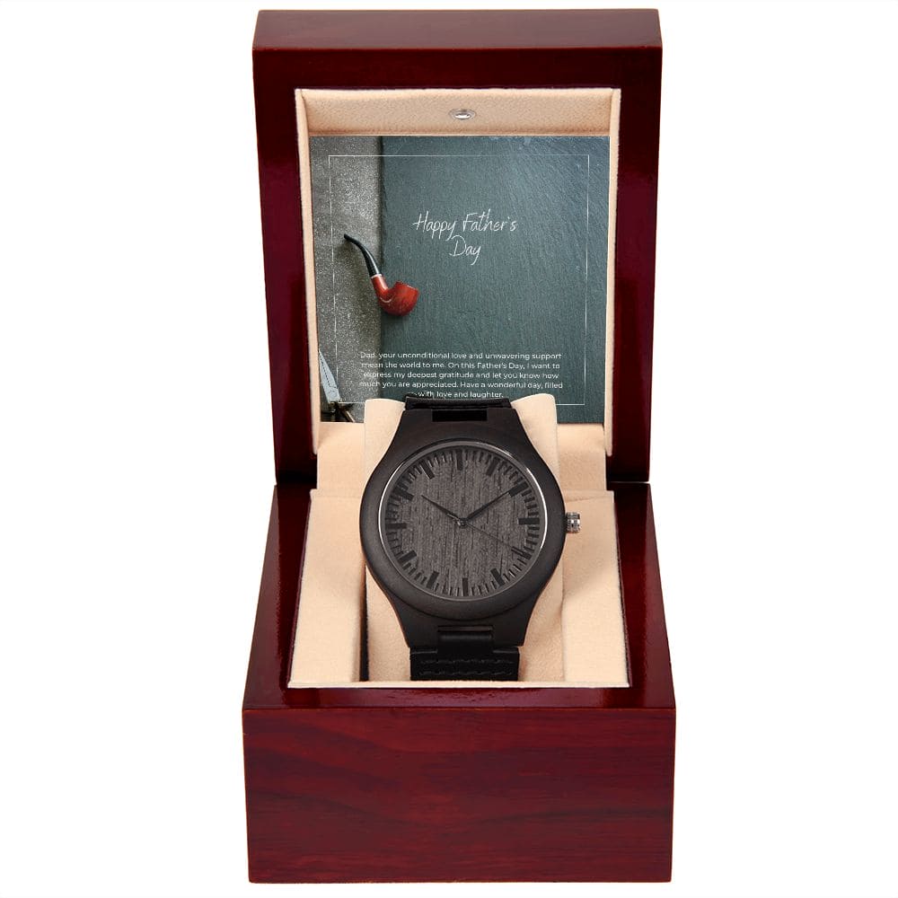 Dad's Wooden Watch - Dazora Jewels  - Dazora Jewels 