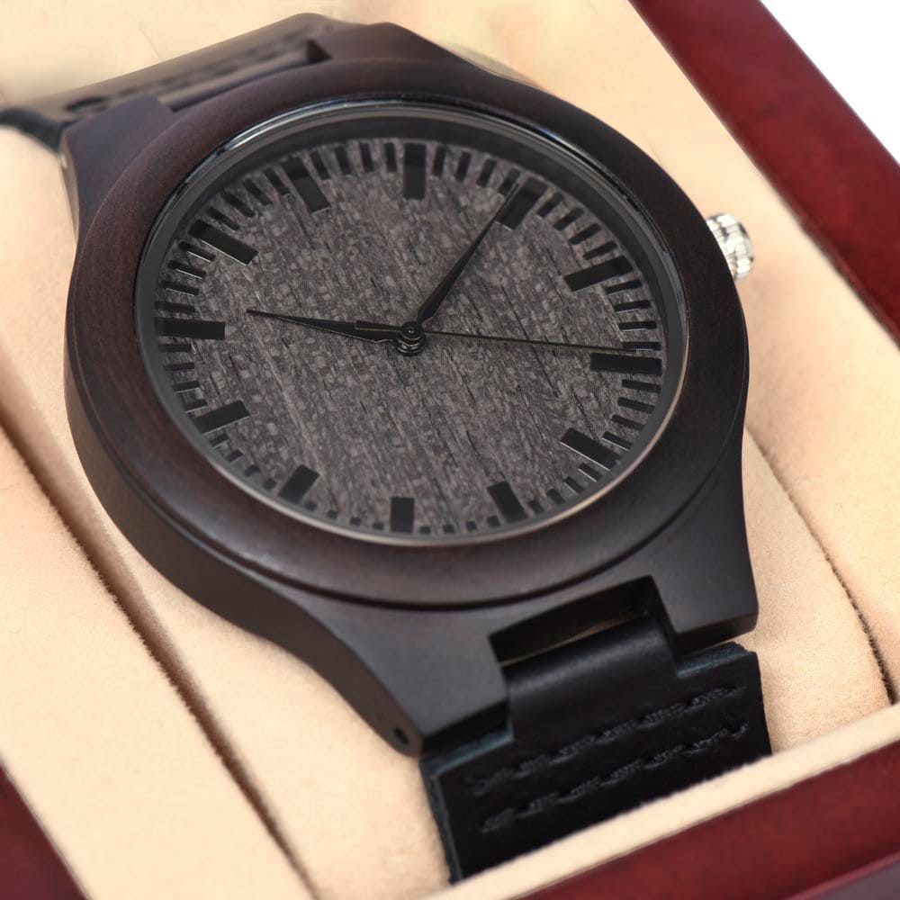 Dad's Wooden Watch - Dazora Jewels  - Dazora Jewels 