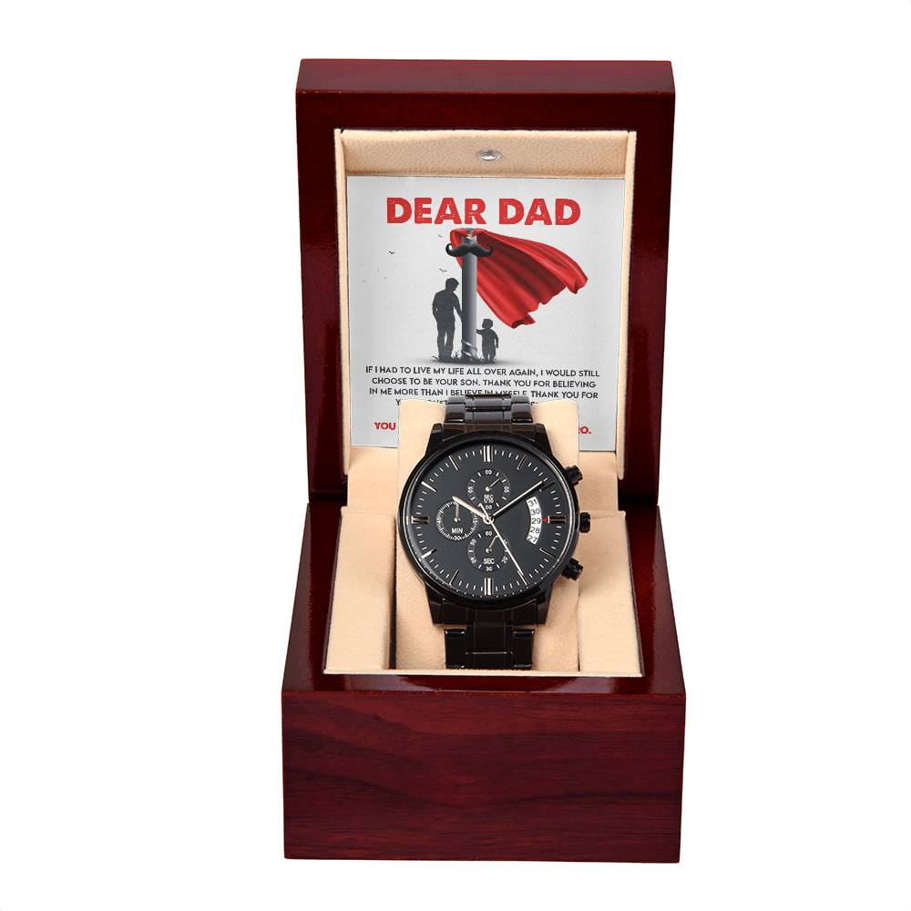 Dad - My Greatest Hero Chronograph Watch