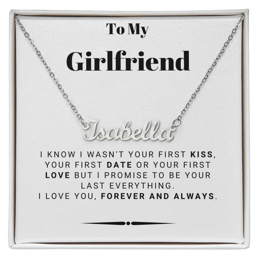 To My Girlfriend - Name Necklace