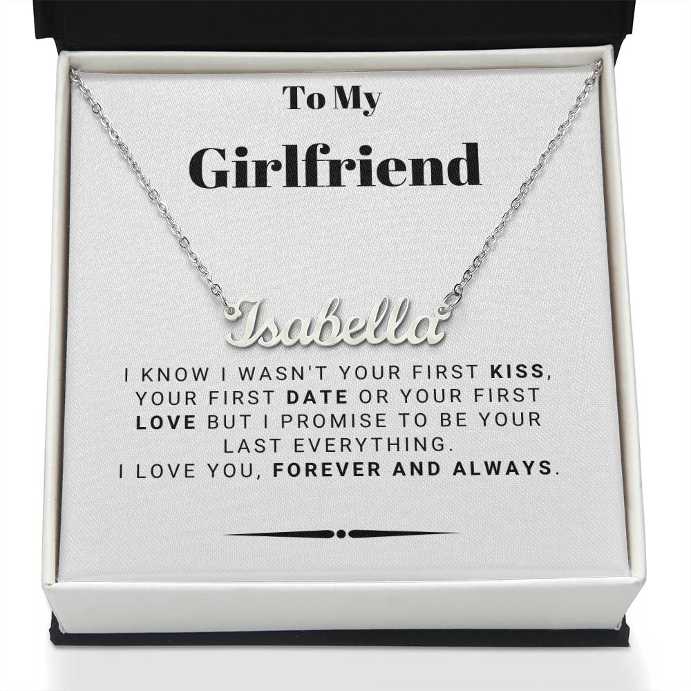 To My Girlfriend - Name Necklace