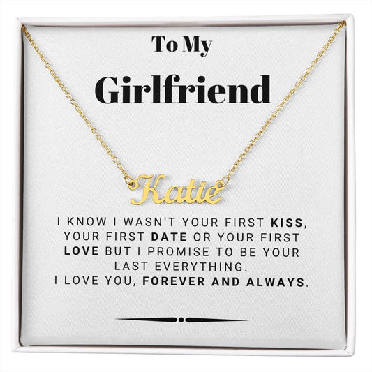 To My Girlfriend - Name Necklace