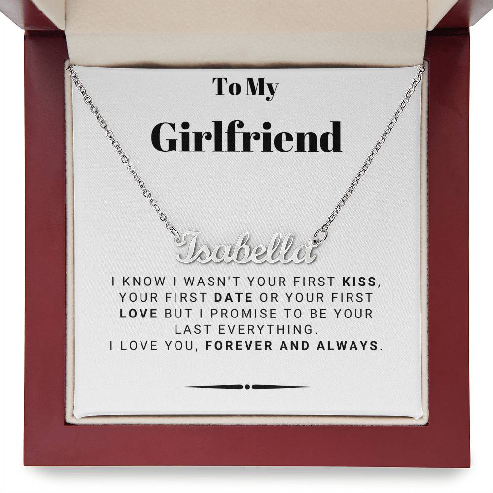 To My Girlfriend - Name Necklace