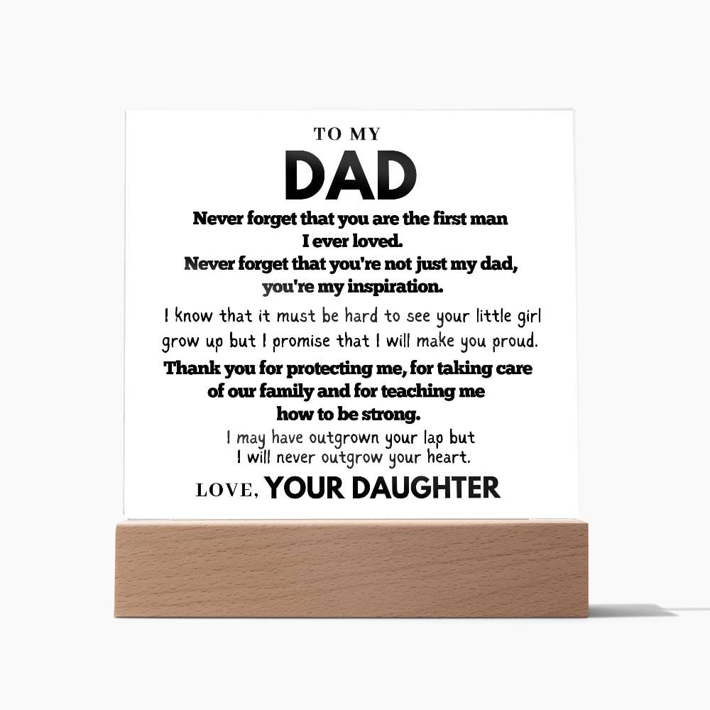 To My Dad - Never Forget